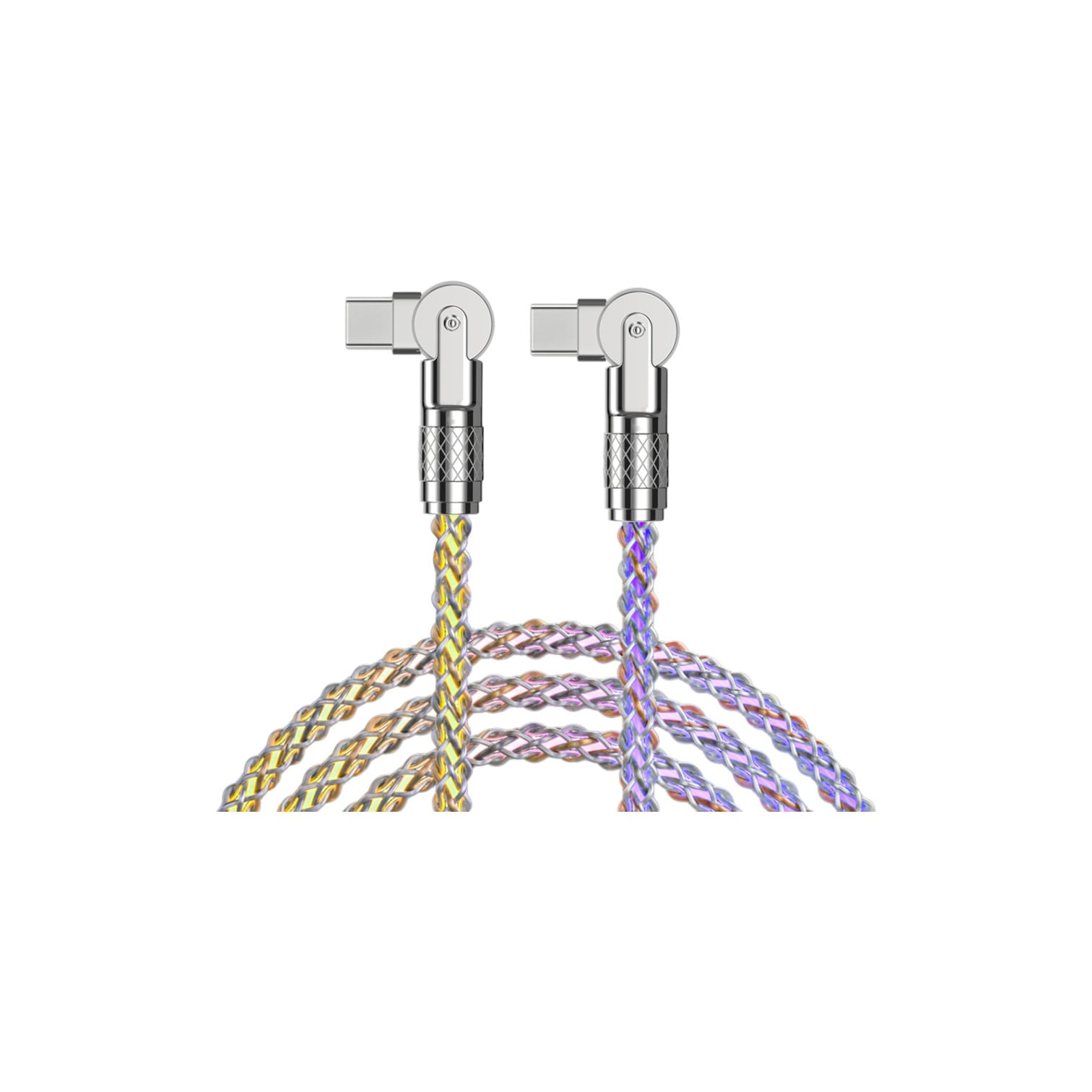 Cable Kelyx Type C a Type C con RGB 100w (7923) - I-Computacion
