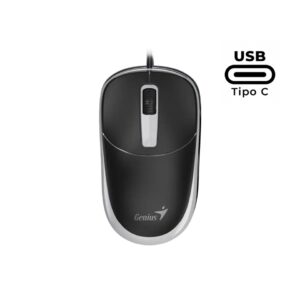 Mouse Genius Dx-123,usb-c,blk+grey (2398) - I-Computacion