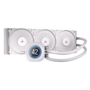 Water Cooling Corsair Nautilus X3 CPU Cooler 360mm Rs Lcd White (0363) - I-Computacion