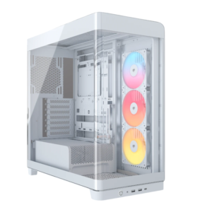 Gabinete Corsair Frame 4500x Rs-r ARGB Mid-tower Tg White (2787) - I-Computacion