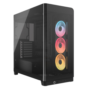 Gabinete Corsair Frame 4500x Lx-r RGB Mid-tower Tg Black (2794) - I-Computacion