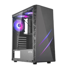 Gabinete Raptor Blaze Force V2 Tg Mid-tower RGB Fan X3 W/button Control (6710) - I-Computacion