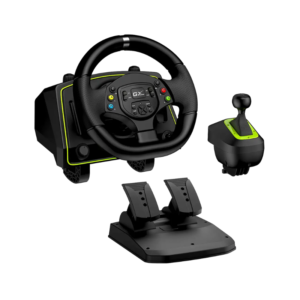Volante Genius Speed Master X2 con Palanca de Cambios (vibración 1080°) (1209) - I-Computacion