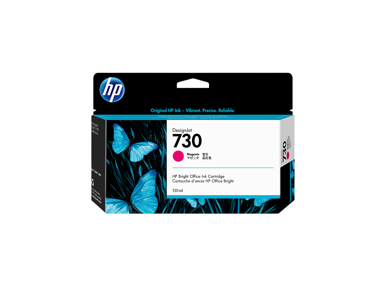 P2v63a Hp 730 130-ml Magenta Ink Cartridge (6944) - I-Computacion