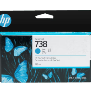498n5a Hp 738 130-ml Cyan Designjet Ink (8860) - I-Computacion