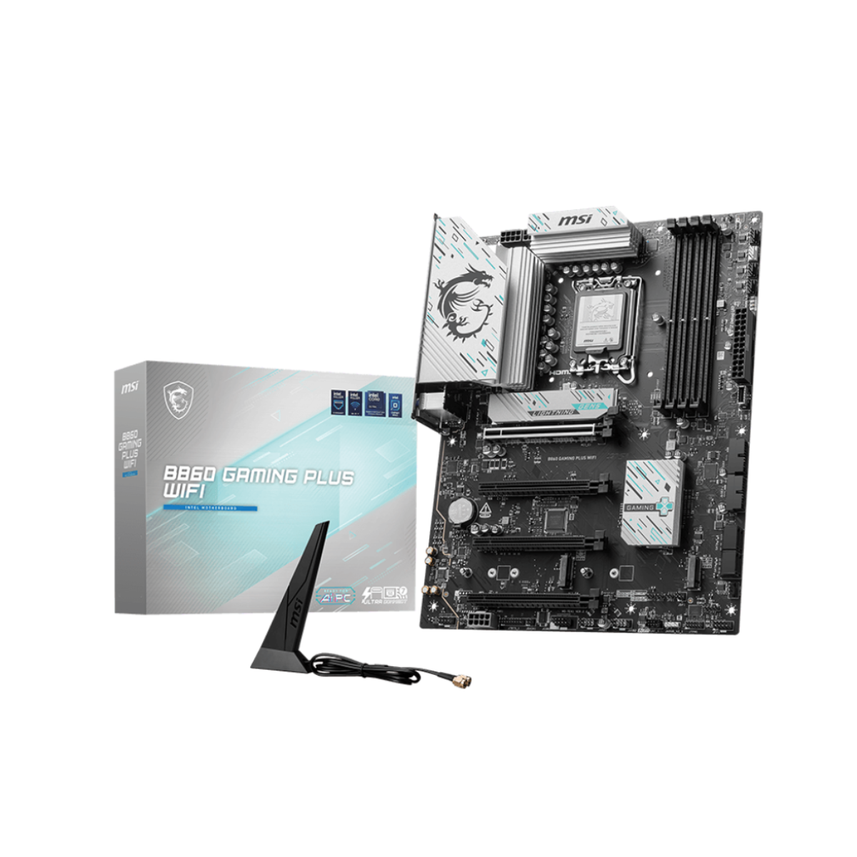 Mother Msi B860 Gaming Plus WIFI DDR5 1851 (serie Ultra) (9764) - I-Computacion