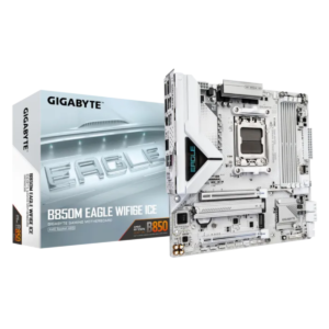 Mother Gigabyte B850m Eagle Wf6e Ice DDR5 Am5 (serie 7000/8000)(1789) - I-Computacion