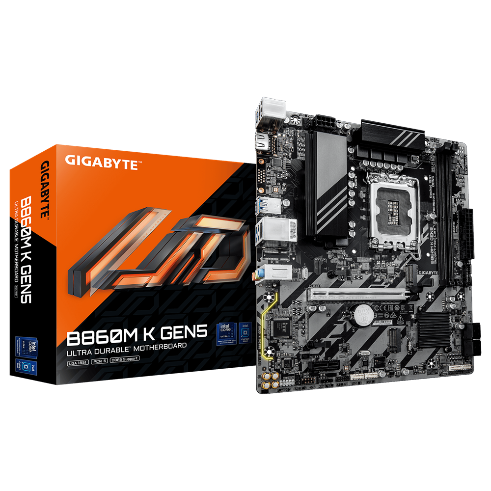 Mother Gigabyte B860m K Gen5 DDR5 1851 (serie Ultra) (0118) - I-Computacion