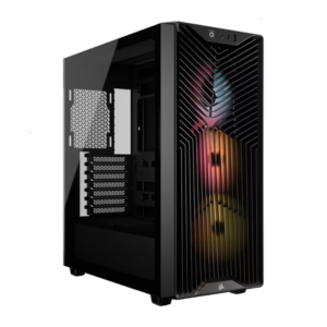 Gabinete Corsair 3200d Rs ARGB Mid-tower Tg Black (9662) - I-Computacion