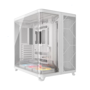 Gabinete Corsair Air 5400 Rs ARGB Mid-tower Tg White (6563) - I-Computacion