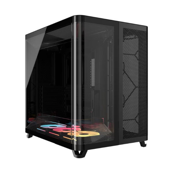 Gabinete Corsair Air 5400 Lx Link Mid-tower Tg Black (7570) - I-Computacion
