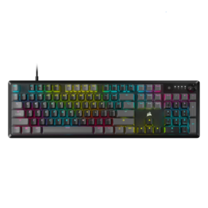 Teclado Corsair K70 Core RGB Mecanico Mlx Red Carbon Gray (6790) - I-Computacion