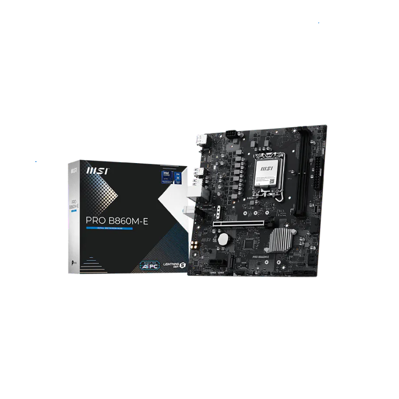 Mother Msi Pro B860m-e DDR5 1851 (serie Ultra) (0458) - I-Computacion