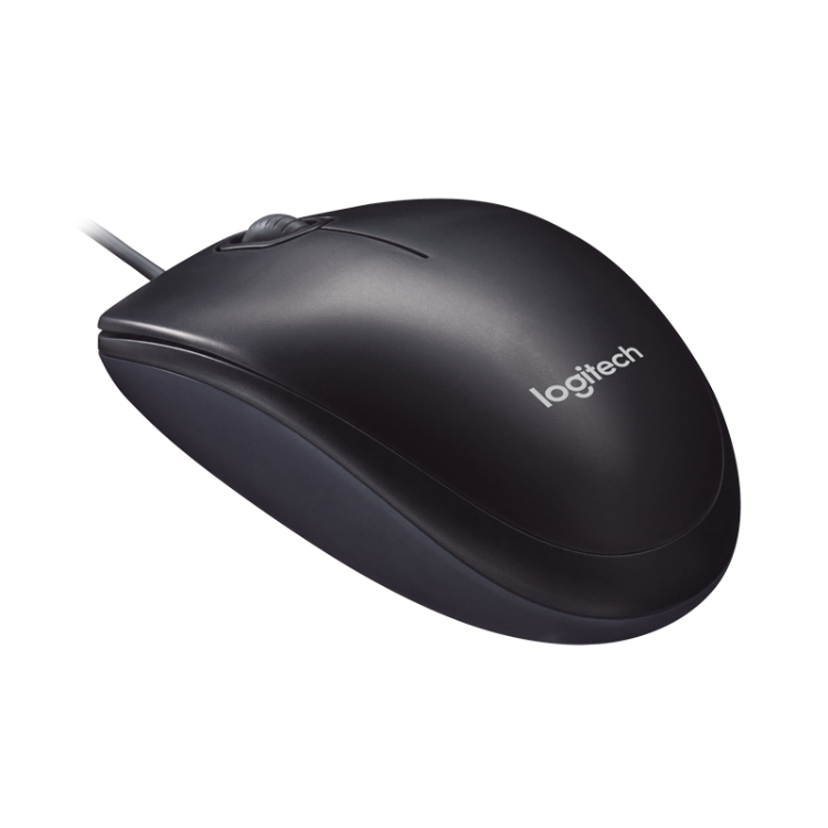 Mouse Logitech M90 Dark Midnight Gray 910-004053 - I-Computacion