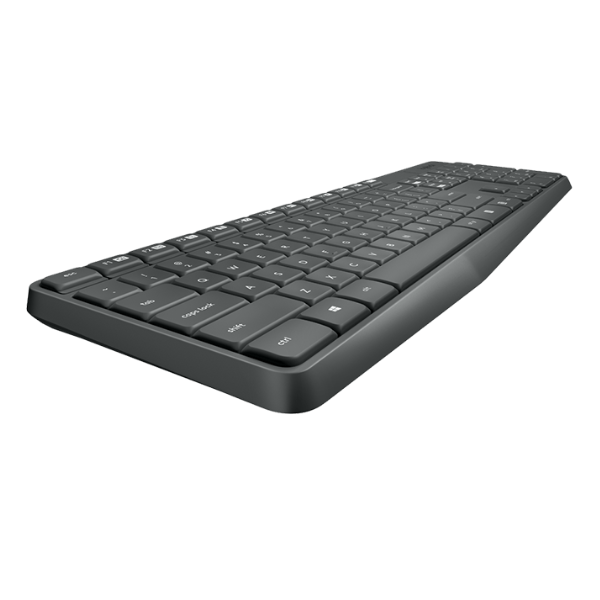 Teclado+mouse Logitech Wir Mk235 Grey 920-007901 - I-Computacion