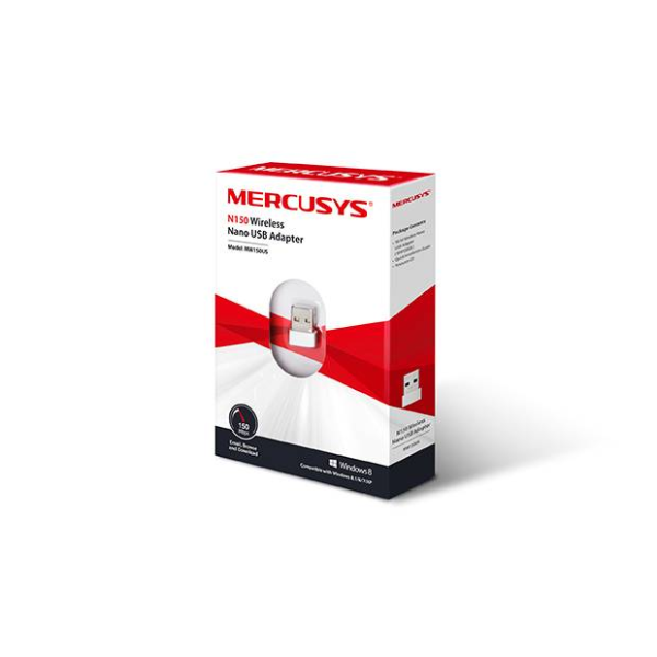 Mw150us Nano P.redw USB Mercusys 150mbps (0325) - I-Computacion