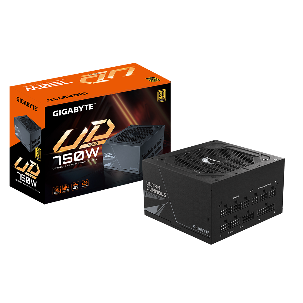 Fuente Gigabyte 750w 80 Plus Gold Ultradurable Full Modular (2763) - I-Computacion