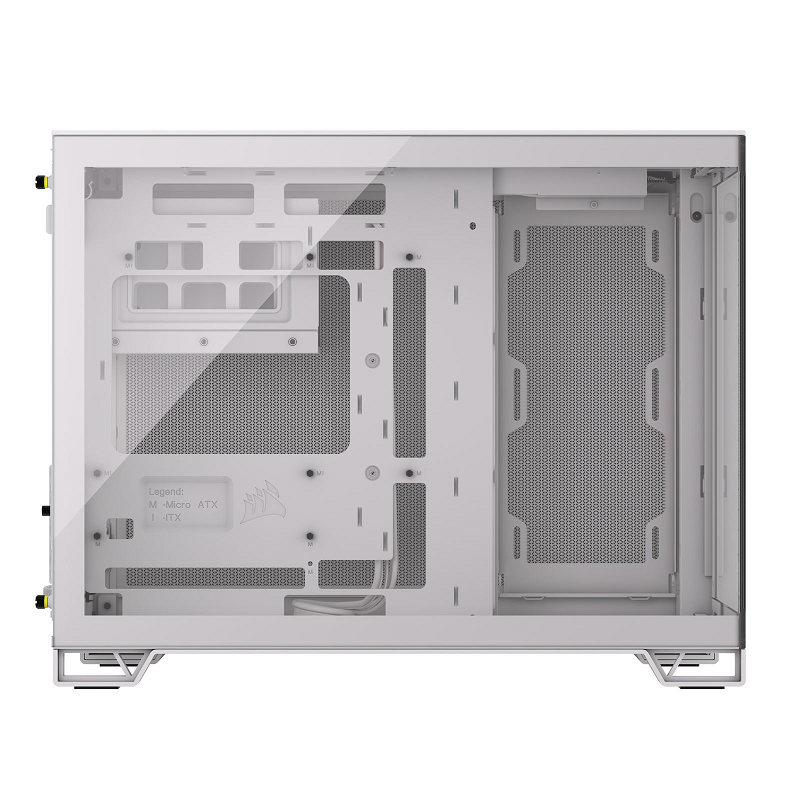 Gabinete Corsair 2500x Tg Mid-tower Dual Chamber White (4979) - I-Computacion