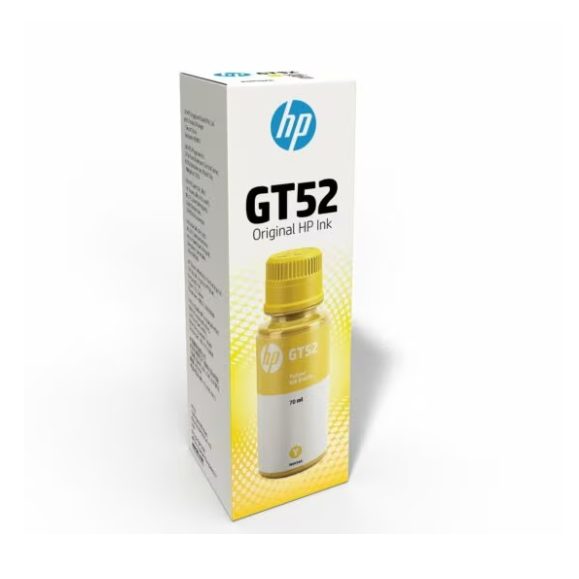M0h56al Botella de Tinta Hp Gt52 70ml Amarillo (m0h56al) (2562) - I-Computacion