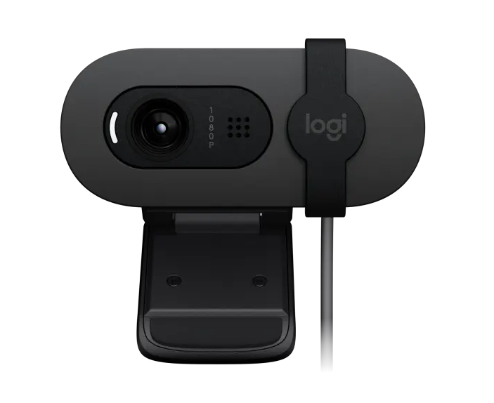 Web Cam Logitech Brio 100 Graphite 960-001586 (8595) - I-Computacion