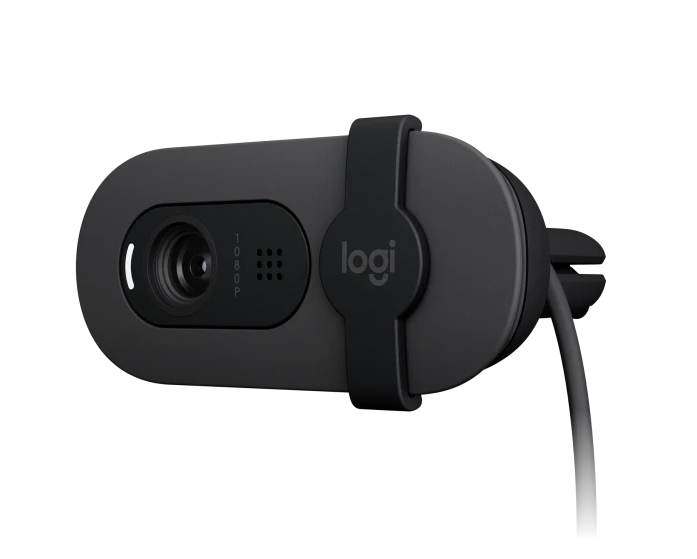 Web Cam Logitech Brio 100 Graphite 960-001586 (8595) - I-Computacion