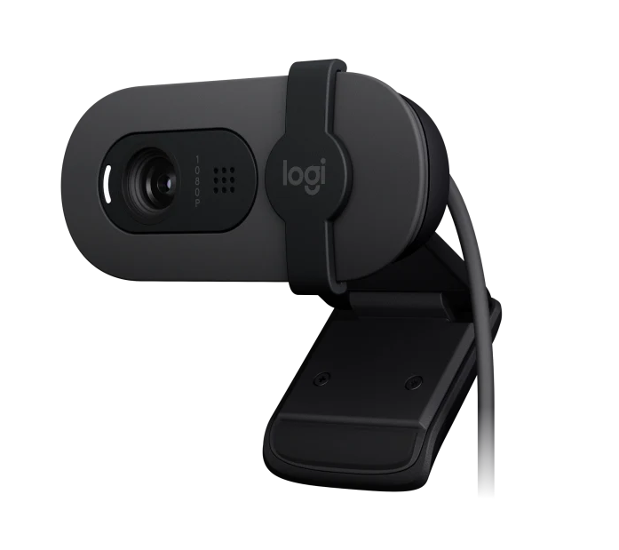 Web Cam Logitech Brio 100 Graphite 960-001586 (8595) - I-Computacion