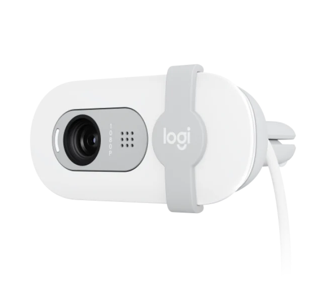 Web Cam Logitech Brio 100 White 960-001615 (8618) - I-Computacion
