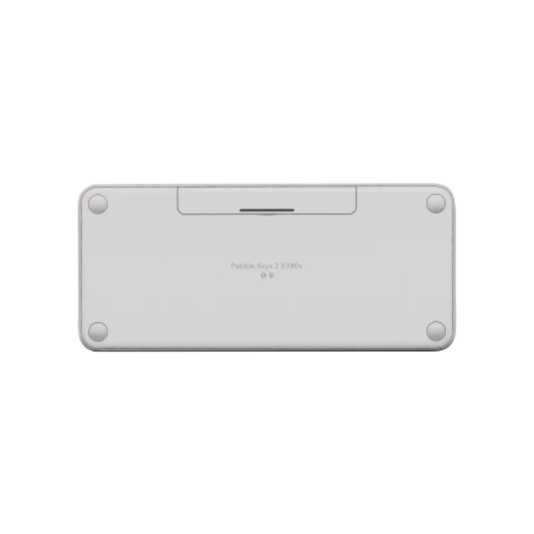 Teclado Logitech Bluetooth K380s Pebble White 920-011784 - I-Computacion