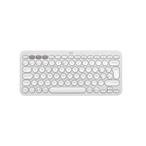 Teclado Logitech Bluetooth K380s Pebble White 920-011784 - I-Computacion