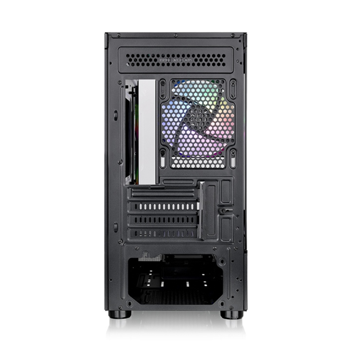 Gabinete Tt View 170 Micro Chassis Tg X2 Fan ARGB X3 Black (5332) - I-Computacion
