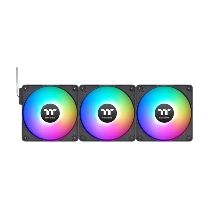 Fan Cooler Tt Ct140 Ex ARGB (3 Fan Pack) Black (1358) - I-Computacion