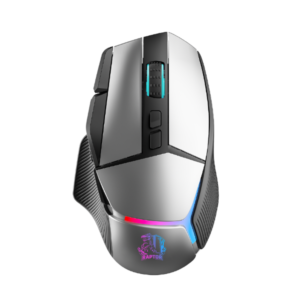 Mouse Gamer Raptor Storm Grip 9 Botones 8000dpi Retroiluminado Gris (2177) - I-Computacion