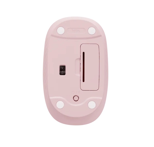 Mouse Logitech Bluetooth M196 Rose 910-007458 - I-Computacion