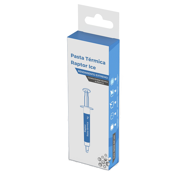 Pasta Termica Raptor Ice Conductividad Termica 8.3w/m-k (7091) - I-Computacion
