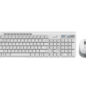 Teclado + Mouse Genius Slimstar 8230,ai,white,sp,bt+2.4ghz (0547) - I-Computacion
