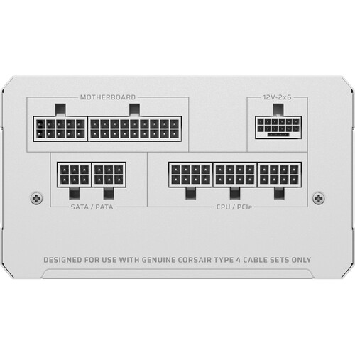 Fuente Corsair Rm850e 2025 850w Cybernetics Gold Full Modular Pcie 5.1 White (7016) - I-Computacion