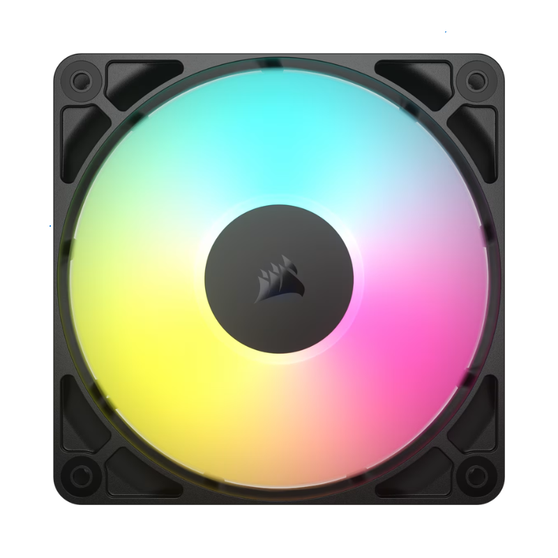 Fan Cooler Corsair Rs120 ARGB 120mm Black Pack X3 (4138) - I-Computacion