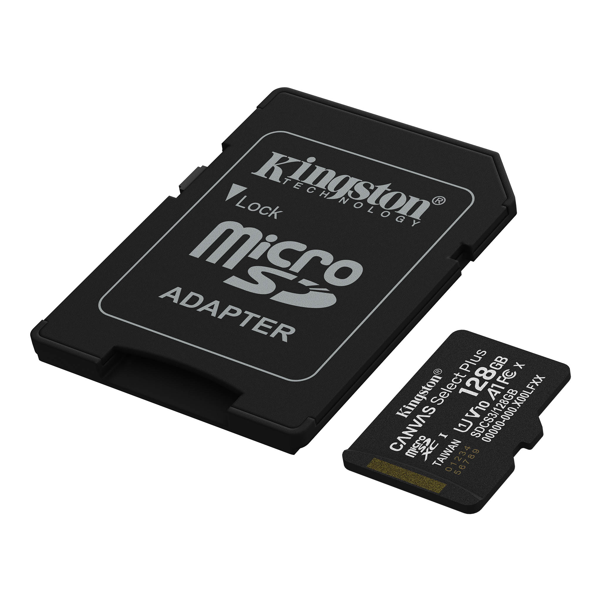 MicroSD KINGSTON 128GB c/Adap Gen3 150MB/s Canvas S Plus CL10 (8453) - I-Computacion