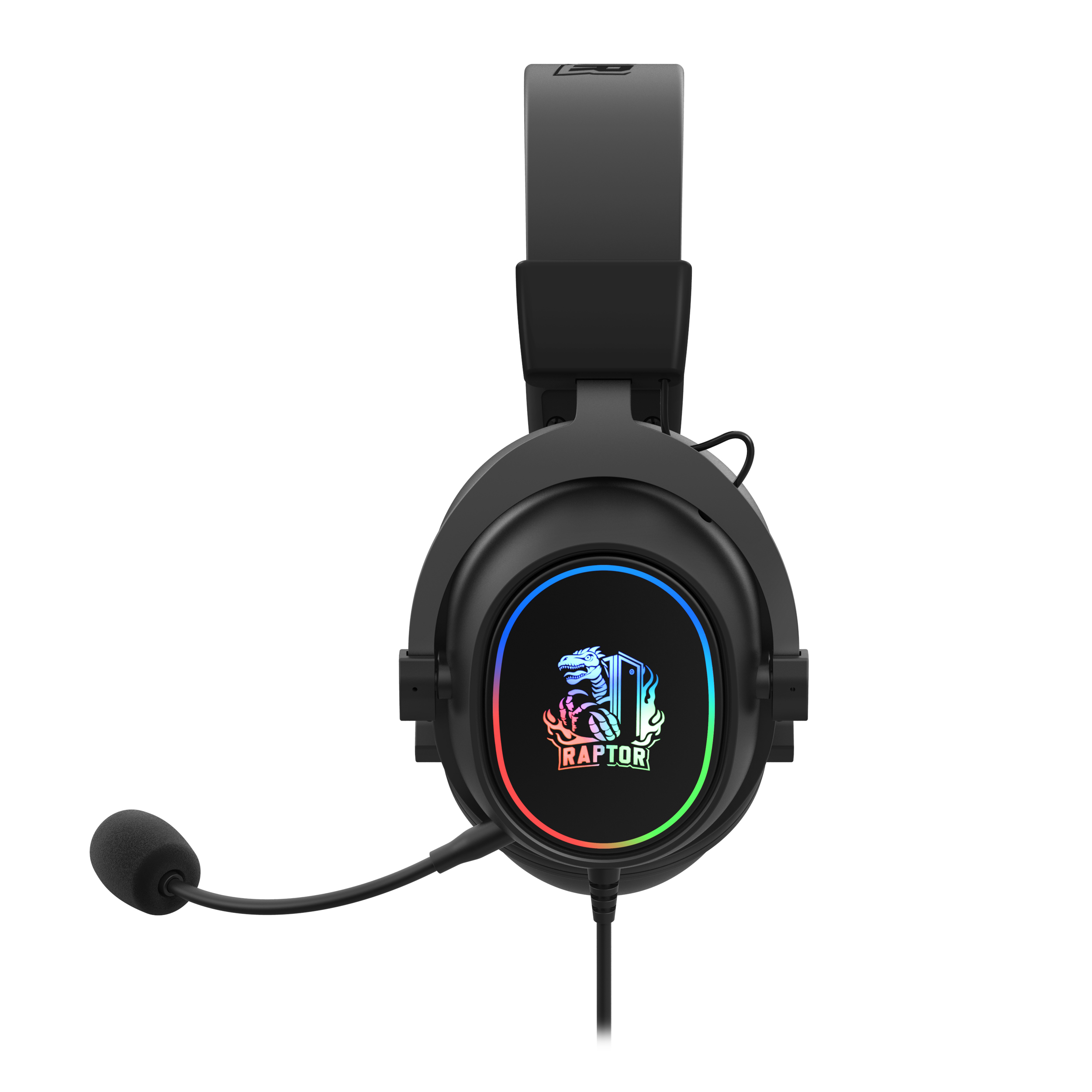 Auricular Gamer Raptor Inferno Pro RGB 7.1 USB Negro (7169) - I-Computacion