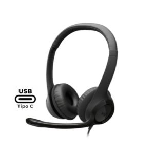 Auricular C/microfono Logitech H390 Usb-c Negro 981-001575 - I-Computacion
