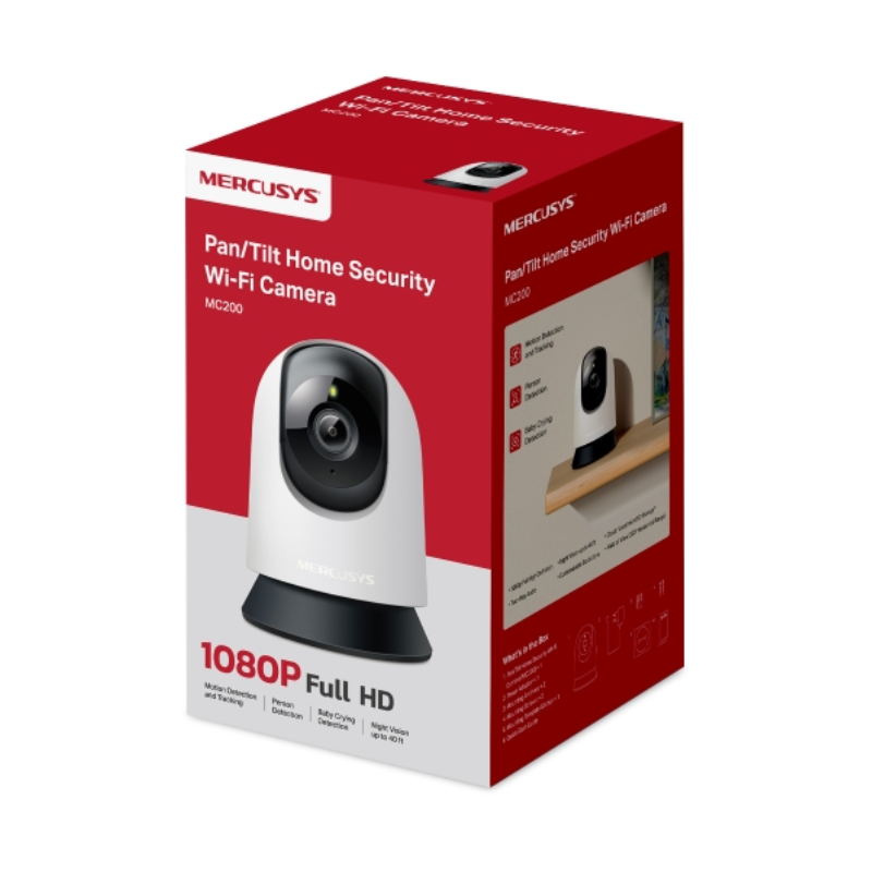 Mc200 Camara Ip Mercusys Indoor 1080p Hd 360 (4897) - I-Computacion