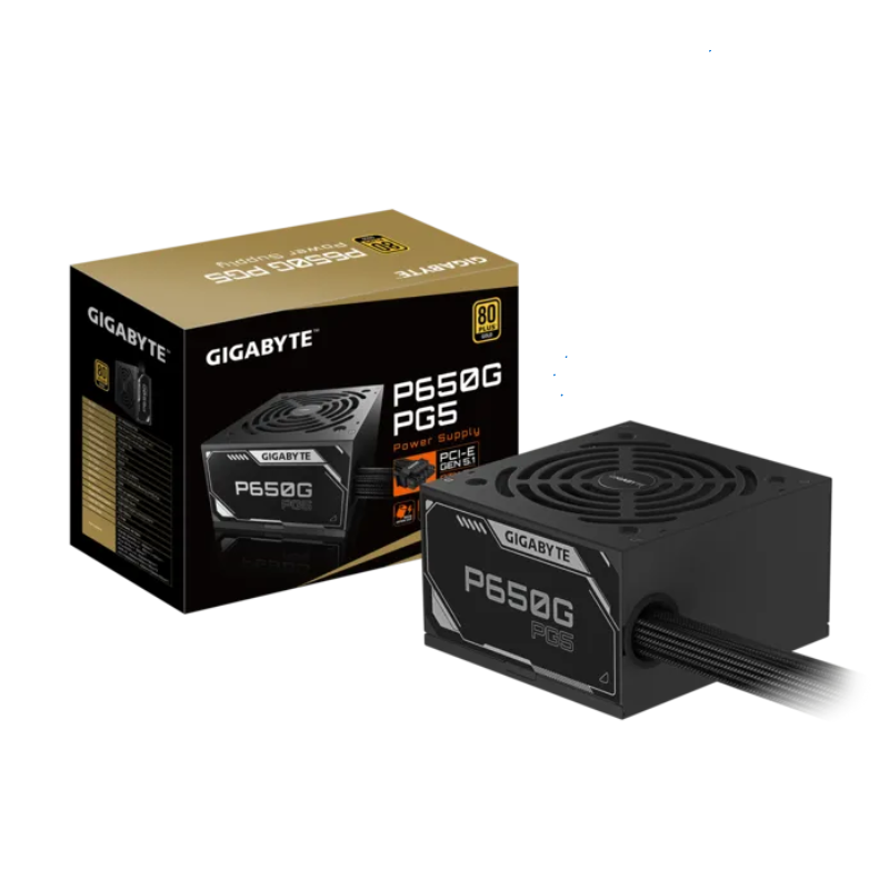 Fuente Gigabyte 650w 80 Plus Gold ATX 3.1 Pcie 5.1 Black - I-Computacion
