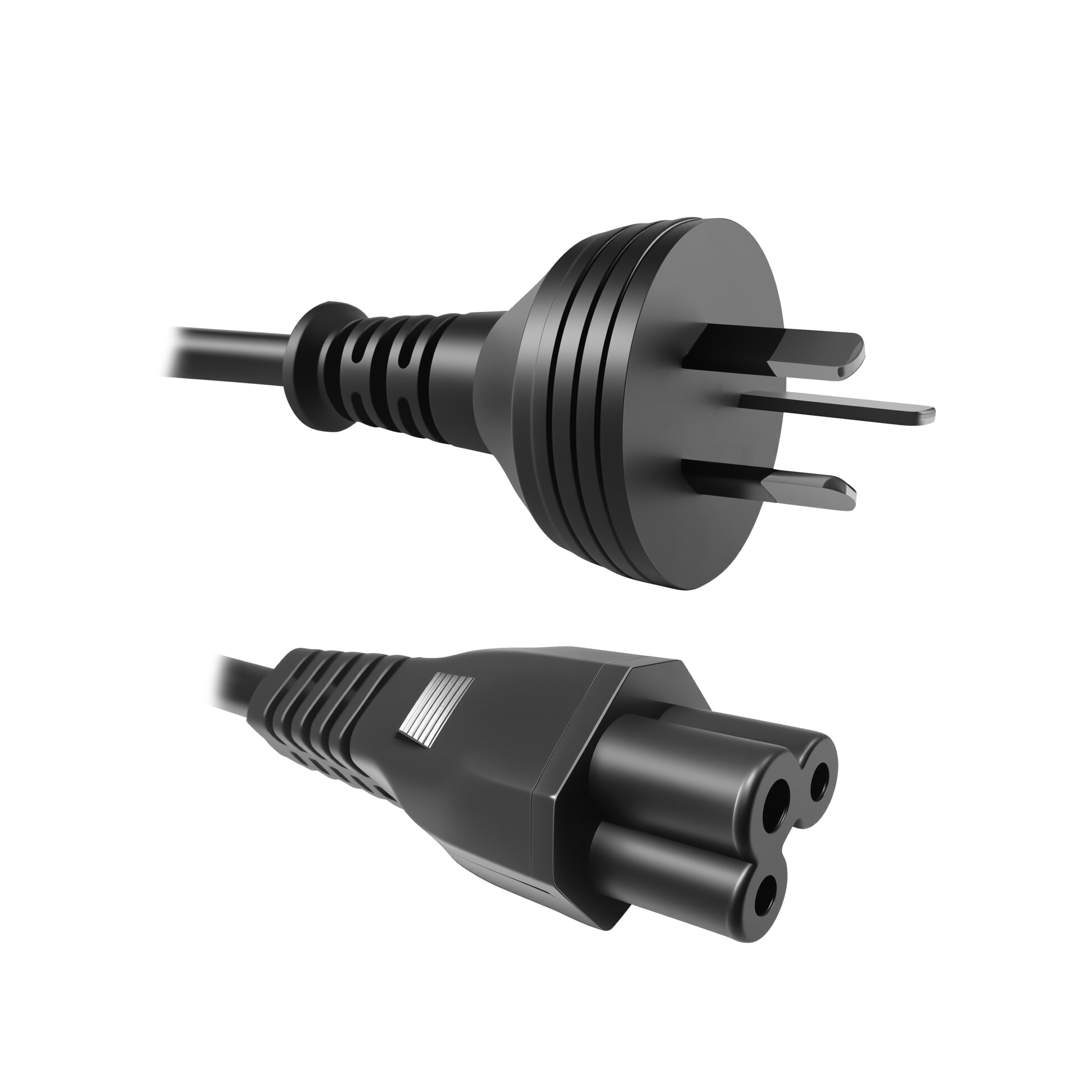 Cable Kelyx Power P/cargador Notebooks Conector C5 Trebol Cobre Puro 1.2mts (5323) - I-Computacion