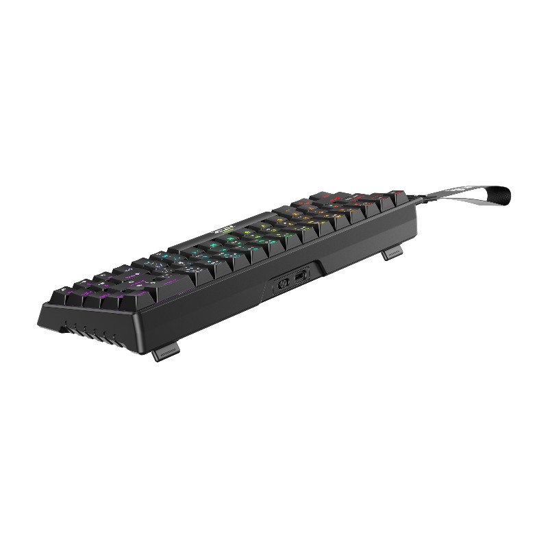 Teclado Gamer Raptor Fireclaw M68 Magnetico RGB Switch Red Outemu (3019) - I-Computacion