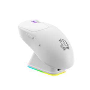 Mouse Gamer Raptor Storm Grip Wireless 4 Botones 10000dpi C/base Cargadora White (2999) - I-Computacion