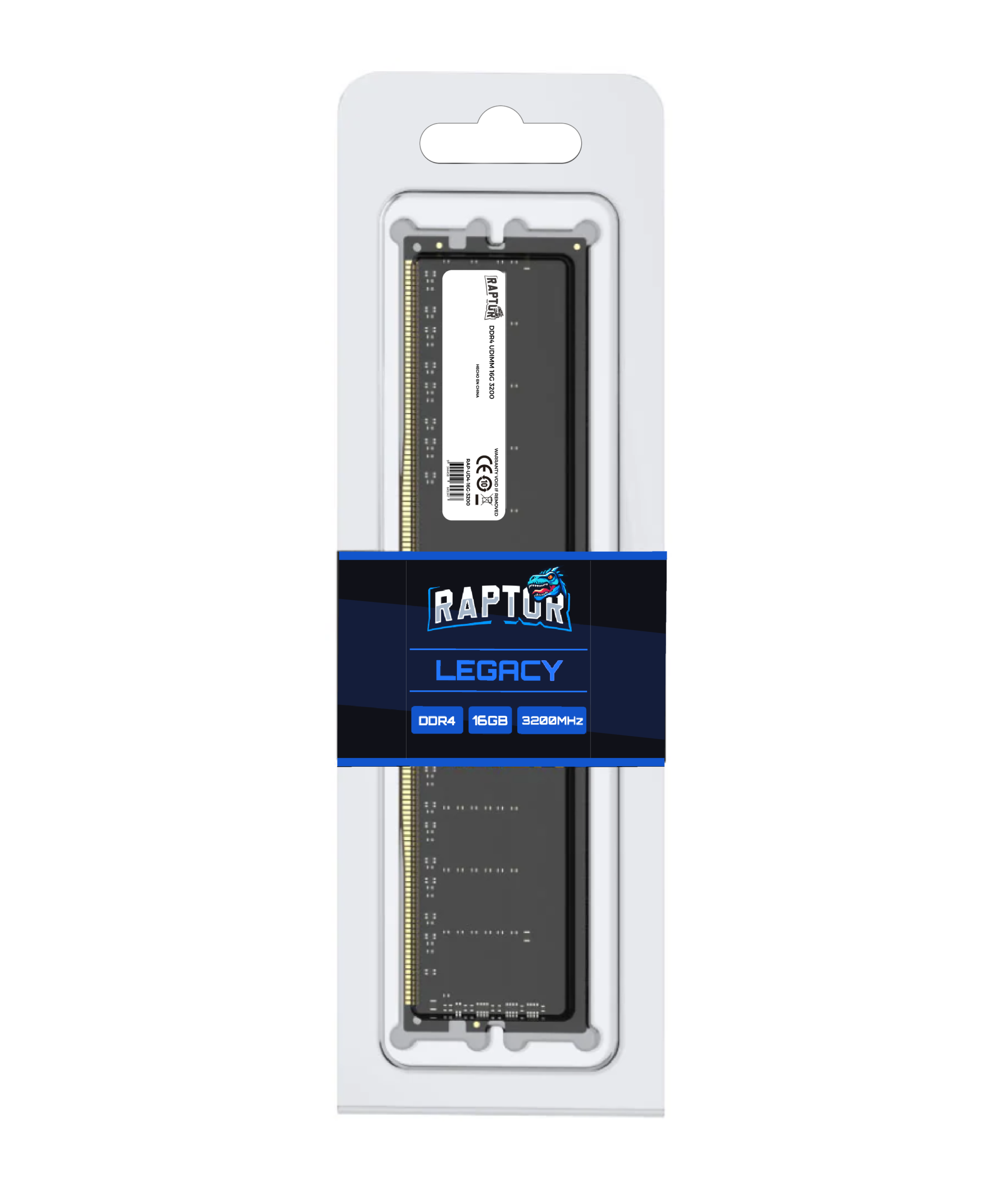 Memoria DDR4 Raptor 16gb 3200 Mhz Legacy (5347) - I-Computacion