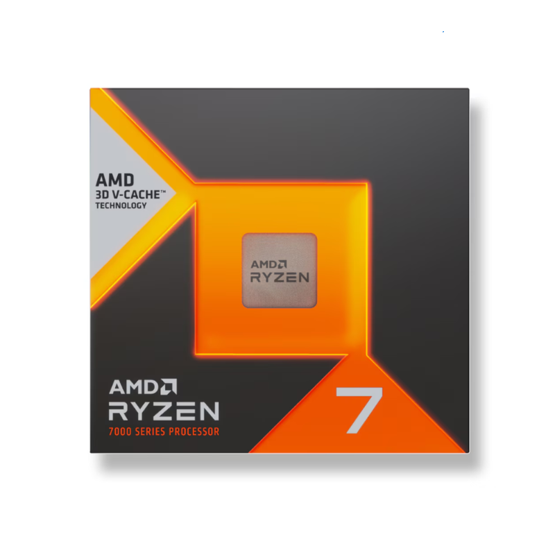Proces. Amd Ryzen 7 7700x3d Am5 con Video sin Cooler (8488) - I-Computacion