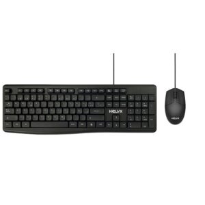 Teclado+mouse Kelyx USB Cableado Negro (7107) - I-Computacion