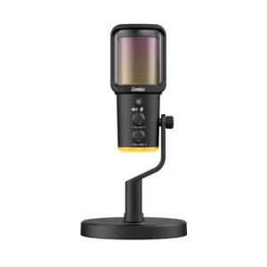 Microfono Genius Mic-s400u Black Luz LED Usb-a / Usb-c P/streaming (3920) - I-Computacion