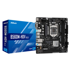 Motherboard Asrock B560m-hdv R3.0 Intel® Socket 1200 10/11ma. Gen.